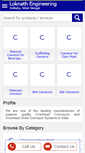 Mobile Screenshot of loknathengineering.com